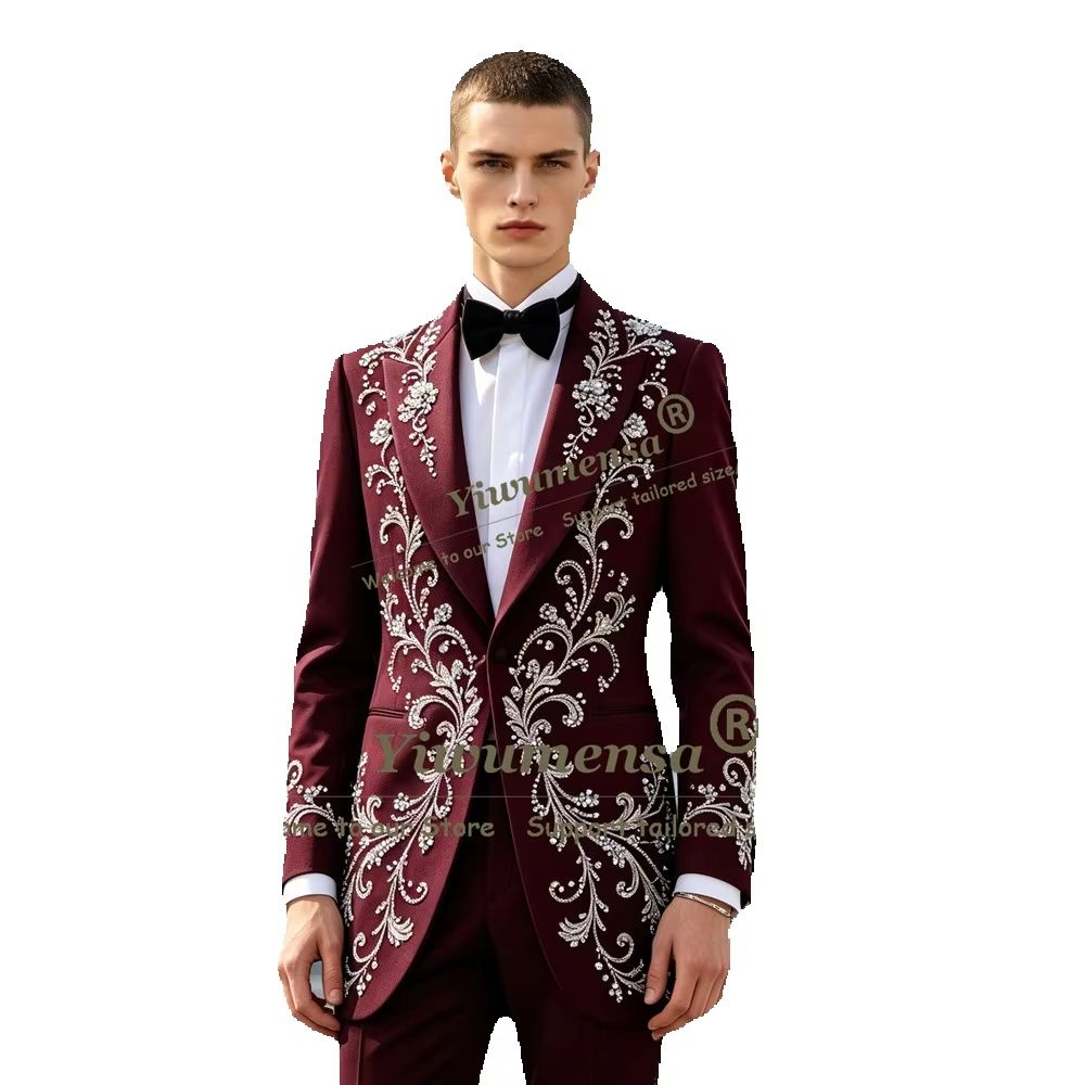 Men Formal Wear For Dinner - Conjuntos de Ternos de Luxo com