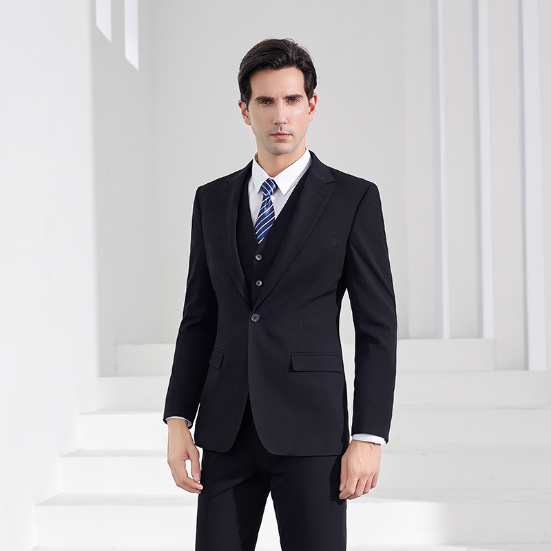 High End Men'S Formal Wear - Conjunto de terno e calça preto