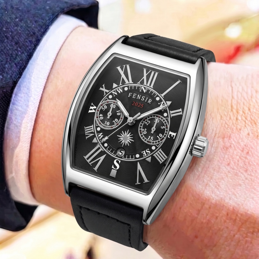 High End Men'S Formal Wear - Relógio Masculino de Luxo com Movimento