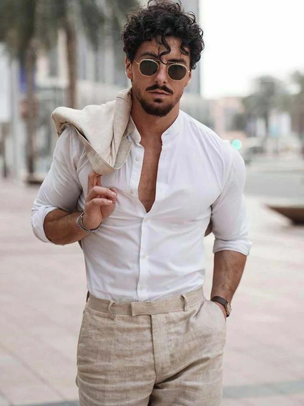 Ternos de Linho Masculinos par - Men'S Formal Wear avaliação e preço
