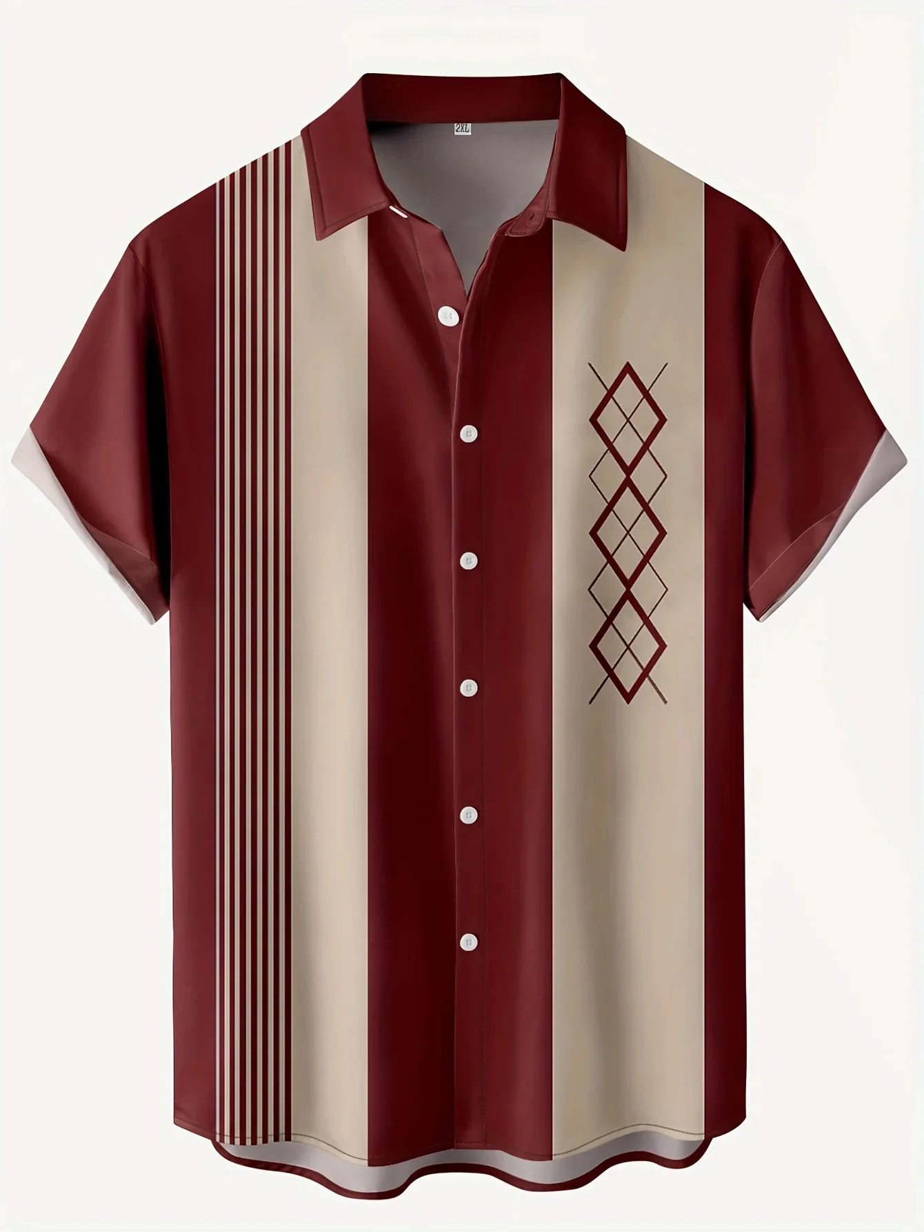 Camisa Retrô Masculina Havaian - Men Formal Wear Options avaliação e preço