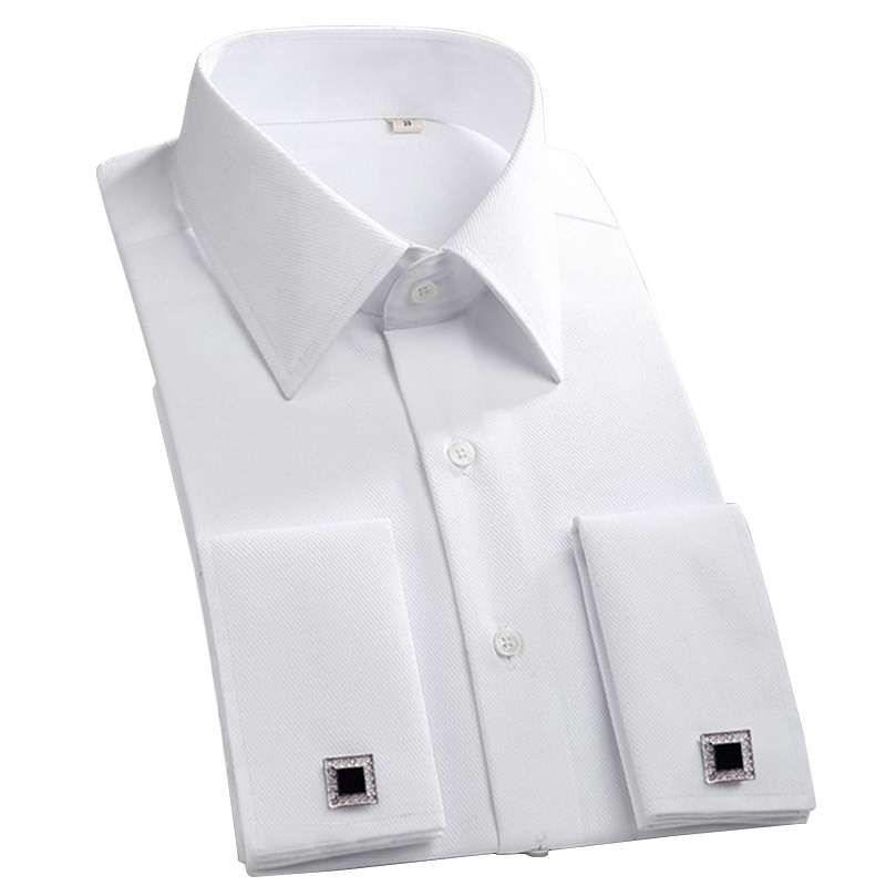 Clássico francês manguito cami - Dress Shirt French Cuff avaliação e preço