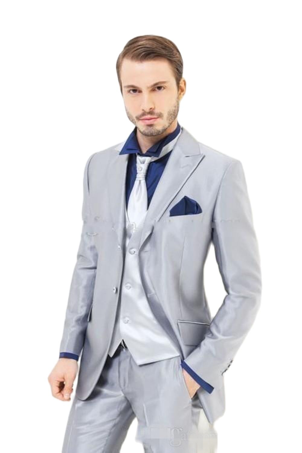 Ternos masculinos de cetim bri - Men Formal Wear For Dinner avaliação e preço
