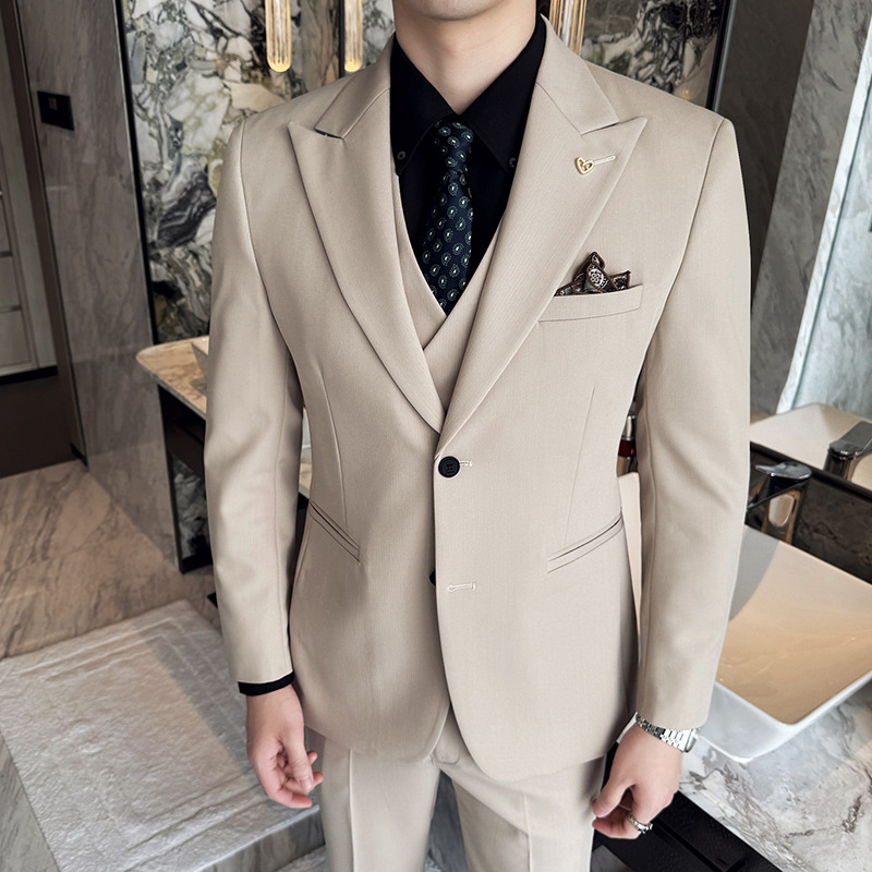 Ternos Masculinos Brancos de 3 - Men Formal Wear For Dinner avaliação e preço