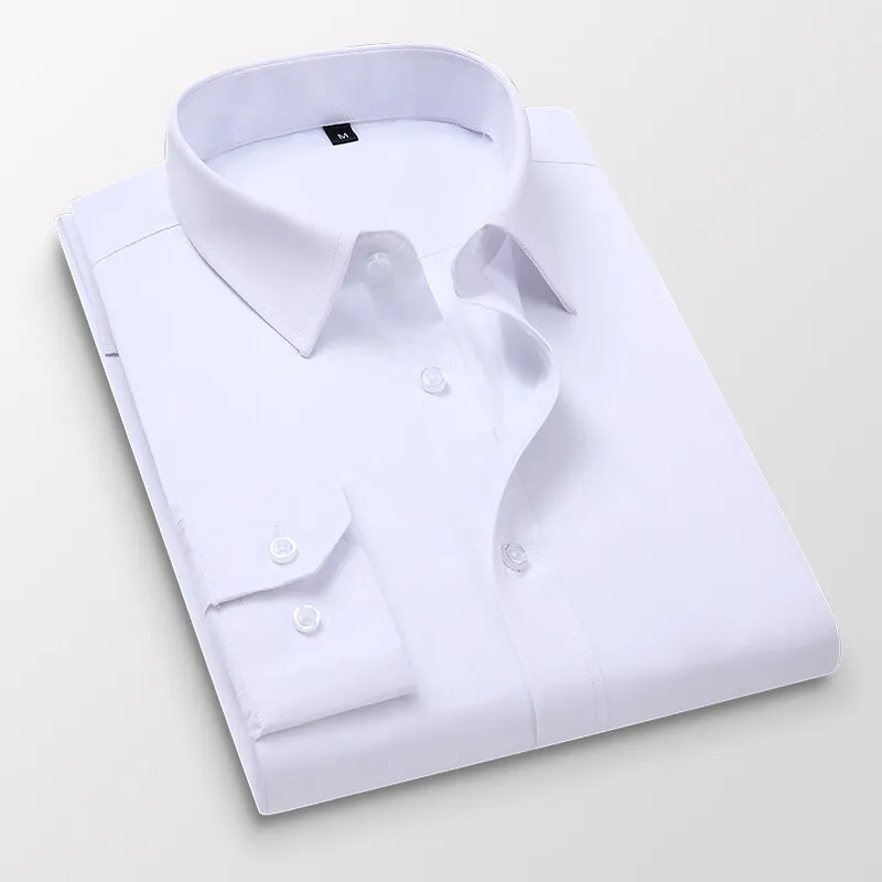 Camisas Masculinas de Manga Lo - Men Formal Wear Pink avaliação e preço
