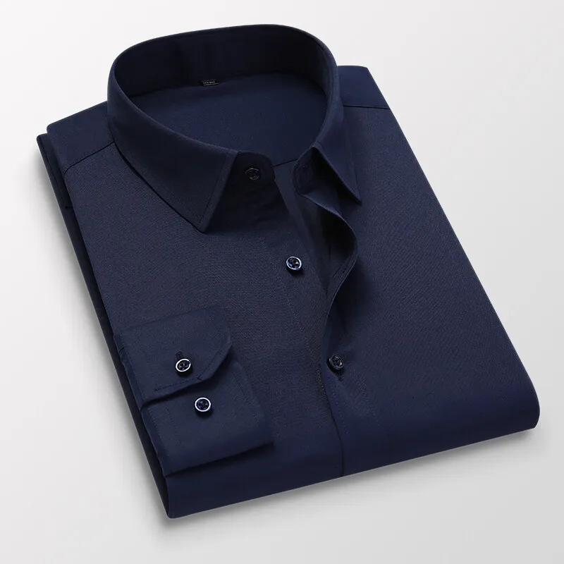 Camisas Masculinas de Manga Lo - Men Formal Wear Pink avaliação e preço