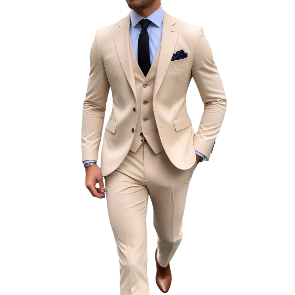 Ternos Masculinos Rosa de 3 Pe - Men Formal Wear Pink avaliação e preço