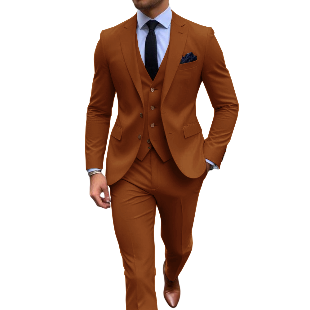 Ternos Masculinos Rosa de 3 Pe - Men Formal Wear Pink avaliação e preço