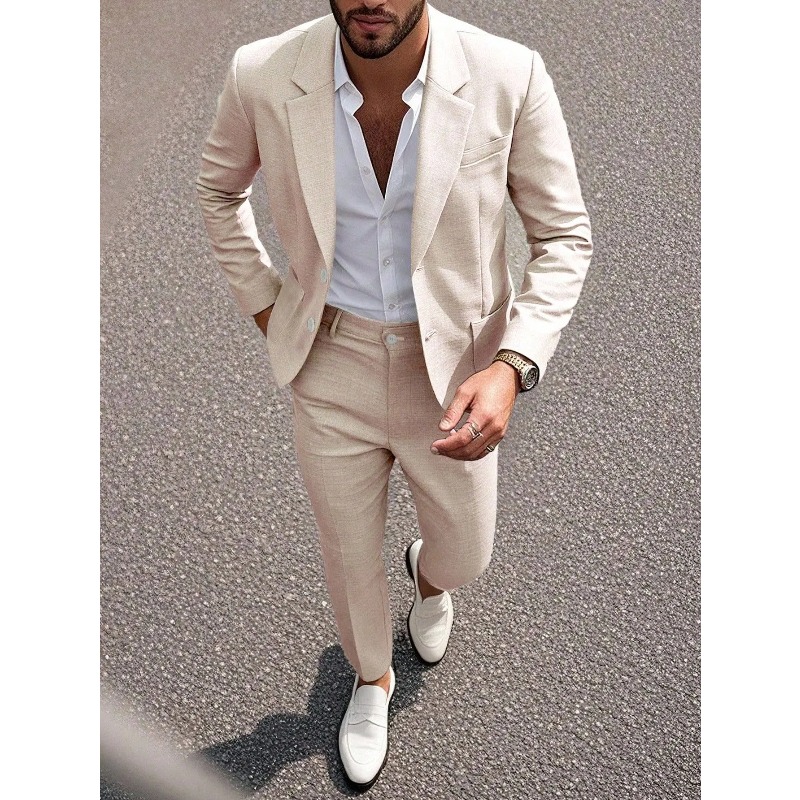 Conjunto de Terno e Calças par - Men Formal Wear For Dinner avaliação e preço