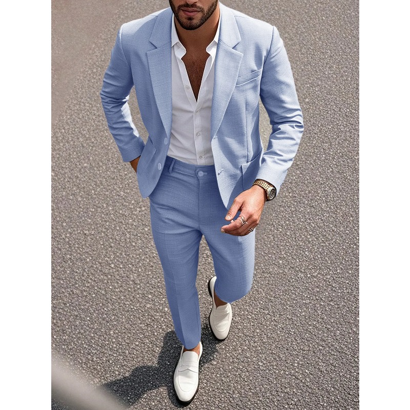 Conjunto de Terno e Calças par - Men Formal Wear For Dinner avaliação e preço
