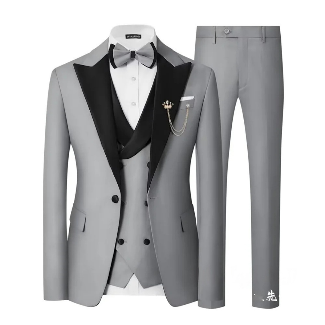Conjunto de Terno Slim Fit Mas - Men Formal Wear For Dinner avaliação e preço