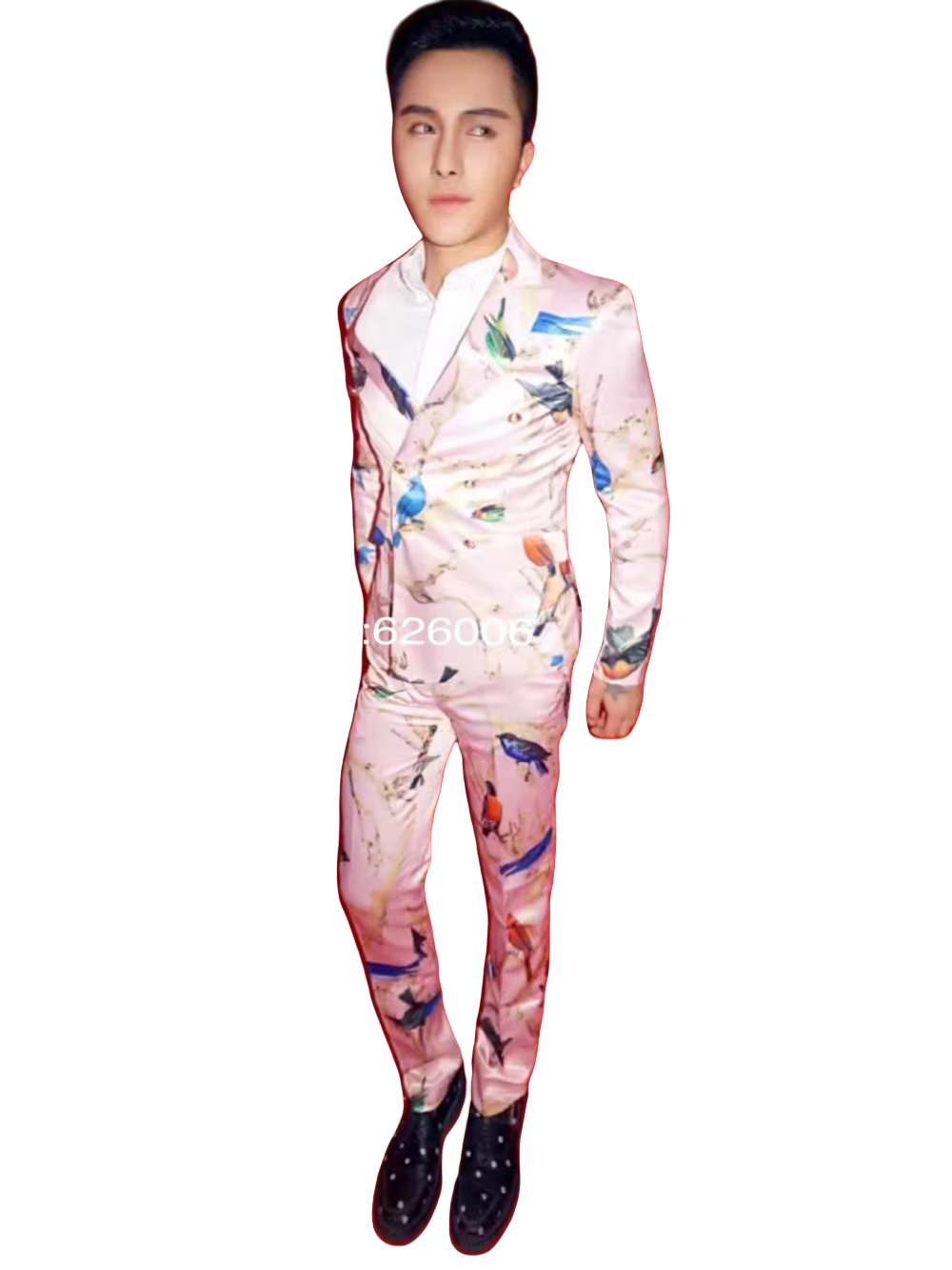 Moda masculina flor rosa pássa - Men Formal Wear Pink avaliação e preço