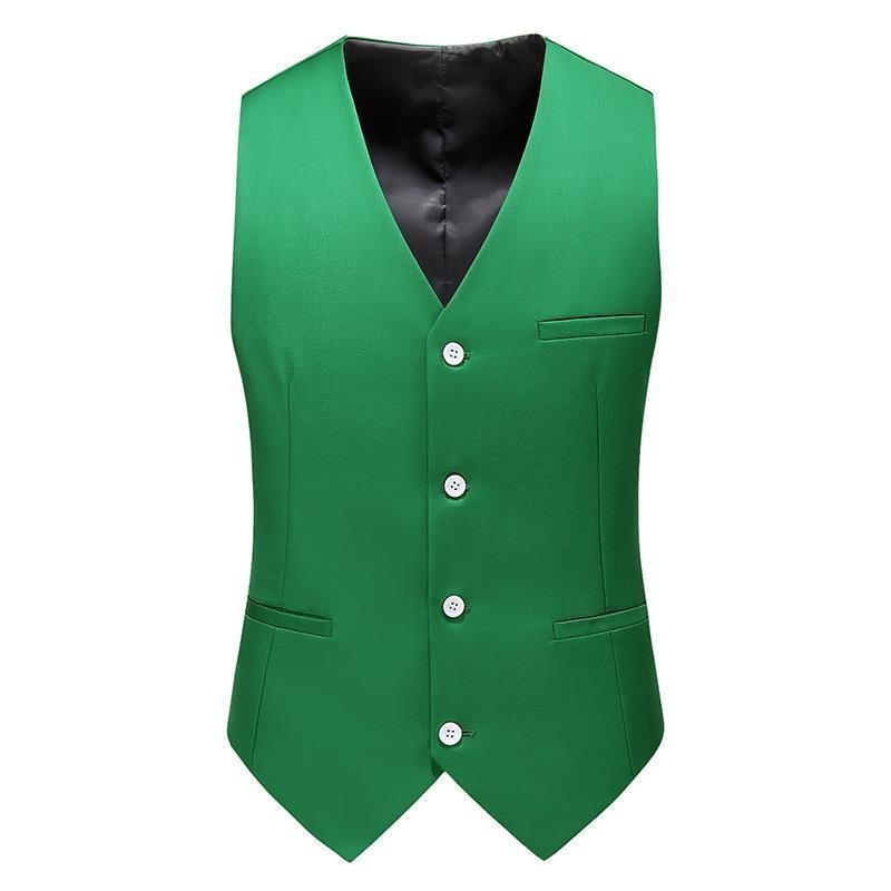 19 cores colete masculino cor  - Men Formal Wear Vest avaliação e preço