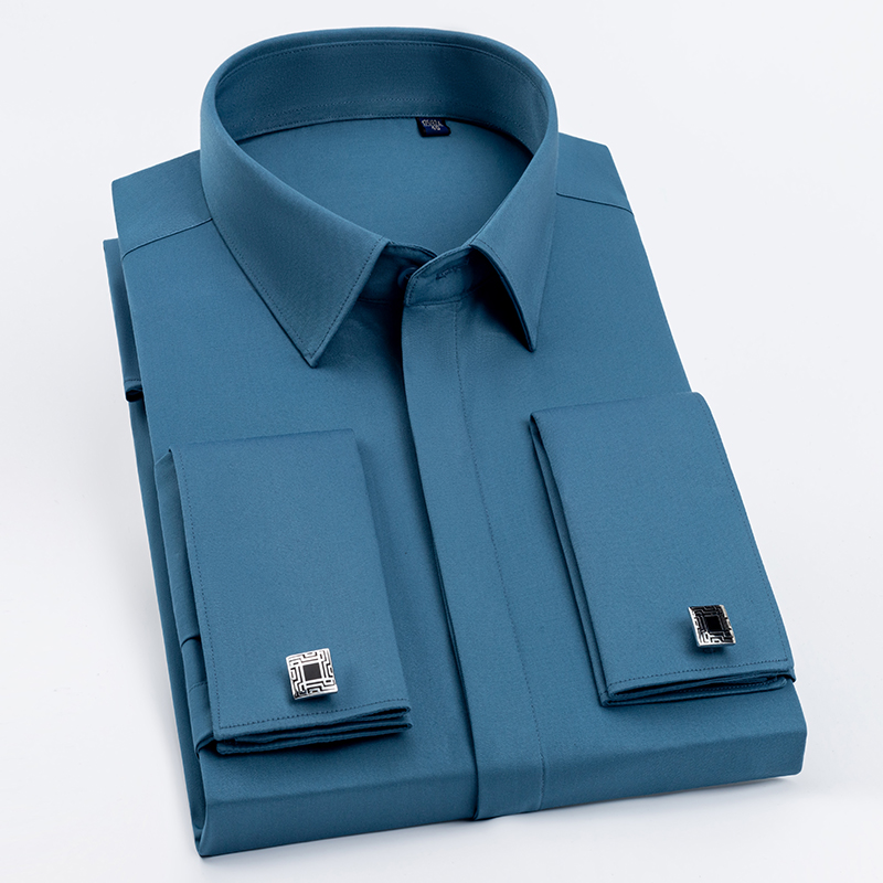 Camisa Masculina com Punhos Fr - High End Men'S Formal Wear avaliação e preço
