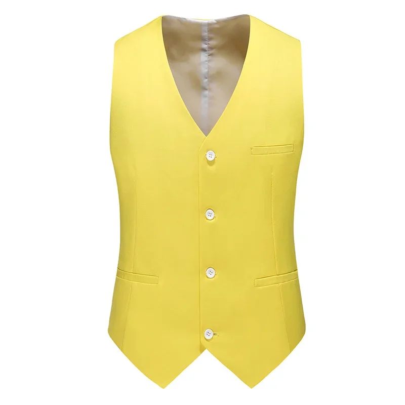 17 cores boutique moda casual  - Men Formal Wear Vest avaliação e preço