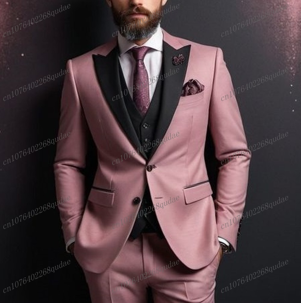 Terno formal masculino rosa es - Men Formal Wear Pink avaliação e preço