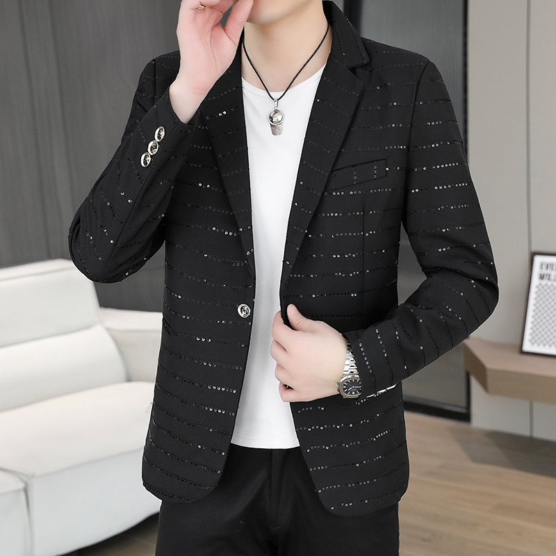 Blazer Masculino com Lantejoul - High End Men'S Formal Wear avaliação e preço