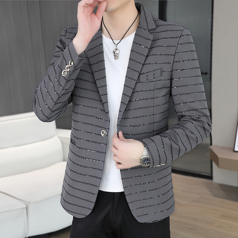 Blazer Masculino com Lantejoul - High End Men'S Formal Wear avaliação e preço
