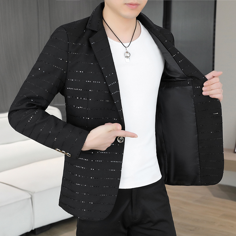 Blazer Masculino com Lantejoul - High End Men'S Formal Wear avaliação e preço